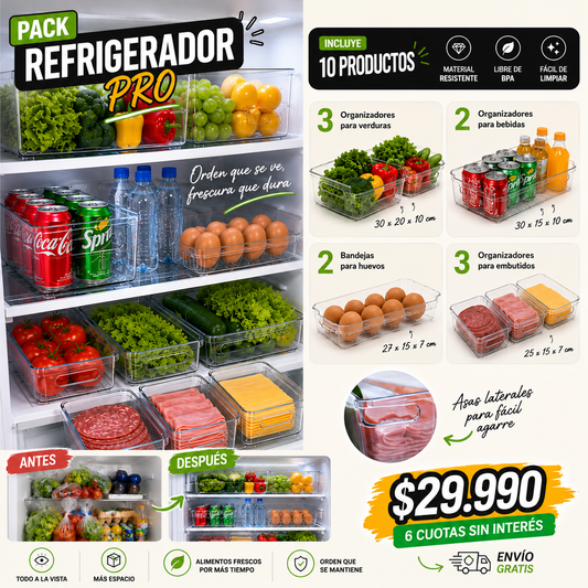 Pack Refrigerador PRO